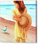 Her Tern -prints From Oil Painting Canvas Print