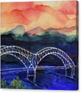 Hernando De Soto Bridge Canvas Print