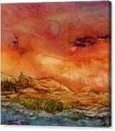 High Desert Storm Canvas Print