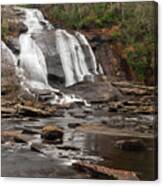 High Falls At Dupont State Forest Canvas Print