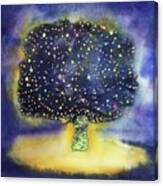 Highland Park Tree Lighting Canvas Print