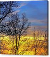 Hilltop Sunset Canvas Print