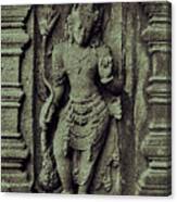Hindu Temple Figure - Prambanan Ii Canvas Print