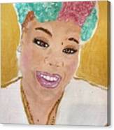 African-american Hip-hop Goddess Canvas Print