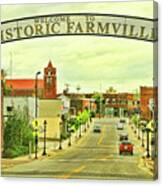 Historic Farmville Virginia Canvas Print