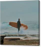 Hit The Surf Canvas Print