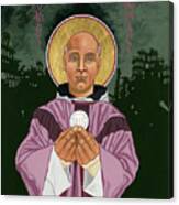 Holy Prophet Thomas Merton - Gaudete Christus Est Natus Canvas Print