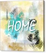 Home Sweet Home Abstract 68 Canvas Print