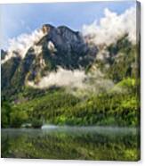Hope Mountain And Silver Lake Provincial Park Canvas Print