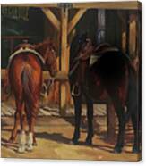 Horse Tales Canvas Print