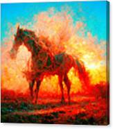 Horses #2 Canvas Print