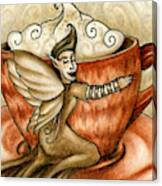 Hot Chocolate Fairy Canvas Print