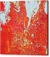 Hot Lava And Ice Canvas Print