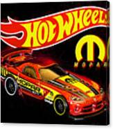 Hot Wheels Dodge Viper Canvas Print