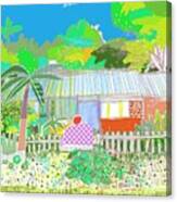 House In Florida Canvas Print