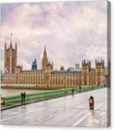 House Of Parliament London Canvas Print
