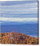 Hudson Valley Mountain Panorama Canvas Print