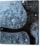 Ice Abstract Patterns Canvas Print