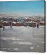 Ice Village Canvas Print