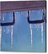 Icicles Canvas Print