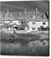 Idyllic Cotswold Cottage Homes Canvas Print