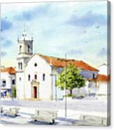 Igreja Matriz De Cantanhede Portugal Painting Canvas Print