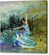 Impression Of Flamenco 02 Canvas Print
