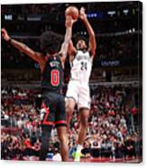In-season Tournament - Brooklyn Nets V Chicago Bulls Canvas Print