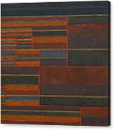 In The Current Six Thresholds By Paul Klee Canvas Print