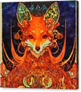 Inari Fox Goddess Canvas Print