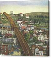 Incline Railway, Duluth Canvas Print