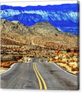 Into The Valley Of Fire State Park In Nevada Canvas Print