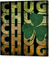 Irish Chug Retro Canvas Print