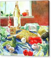 Italian Salad - Tabletop Series #2 Canvas Print