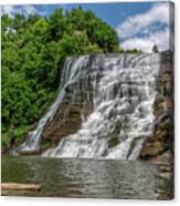 Ithaca Falls In New York Canvas Print