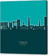 Ithaca New York Skyline #22 Canvas Print