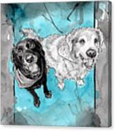 Jake And Riley Canvas Print