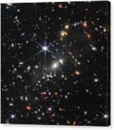 James Webb Space Telescope First Deep Field, Galaxy Cluster Smacs 0723 Canvas Print