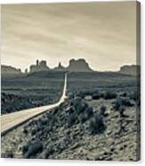 January 2022 Monument Valley Canvas Print