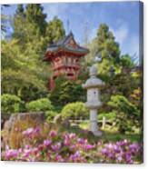 Japanese Tea Garden - Pagoda Canvas Print