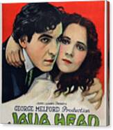 ''java Head'' Movie Poster 1923 Canvas Print