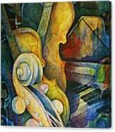 Jazzy Cello Canvas Print