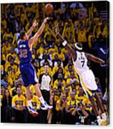 Jermaine O'neal And Blake Griffin Canvas Print
