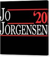 Jo Jorgensen For President 2020 Canvas Print