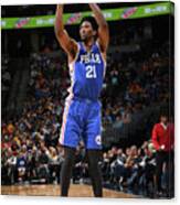 Joel Embiid Canvas Print