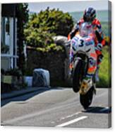 John Mcguinness Tt 2008 Canvas Print