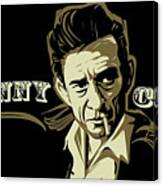 Johnny Cash Canvas Print