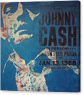 Johnny Cash In Person Canvas Print