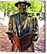 Johnny Mercer In Savannah Sunlight Canvas Print