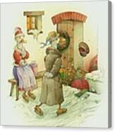 Jolly Christmas Canvas Print